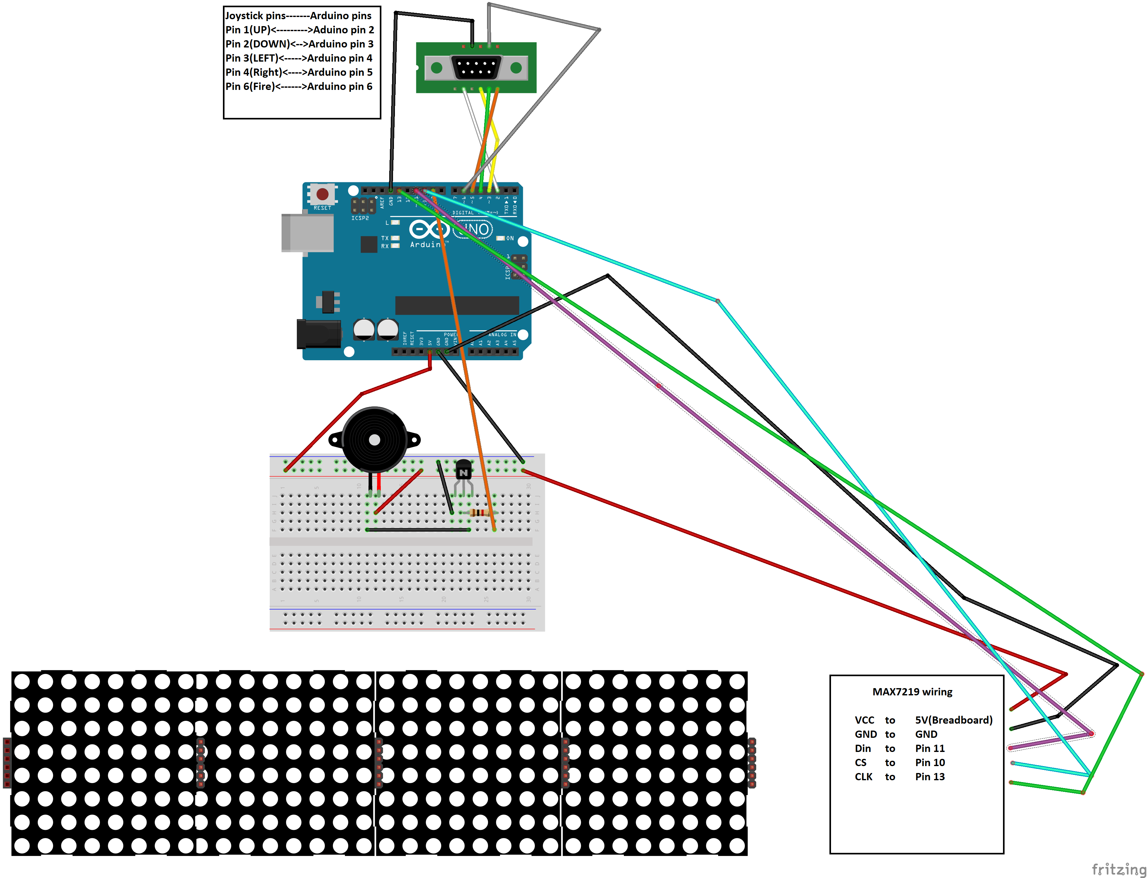 Build Your Own UFO Attack Game with Arduino UNO & MAX7219 Display