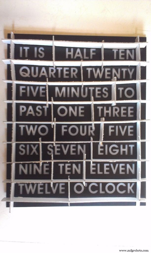 DIY Arduino Word Clock – Build a Sleek Real-Time Display