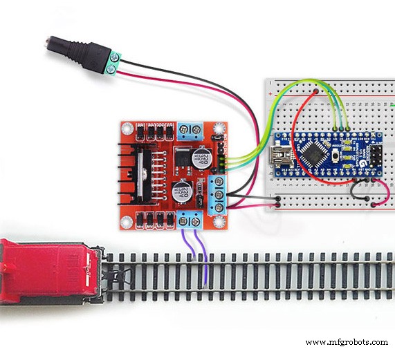 DIY Automatic Train Control with Arduino – Simple, Reliable, and Customizable
