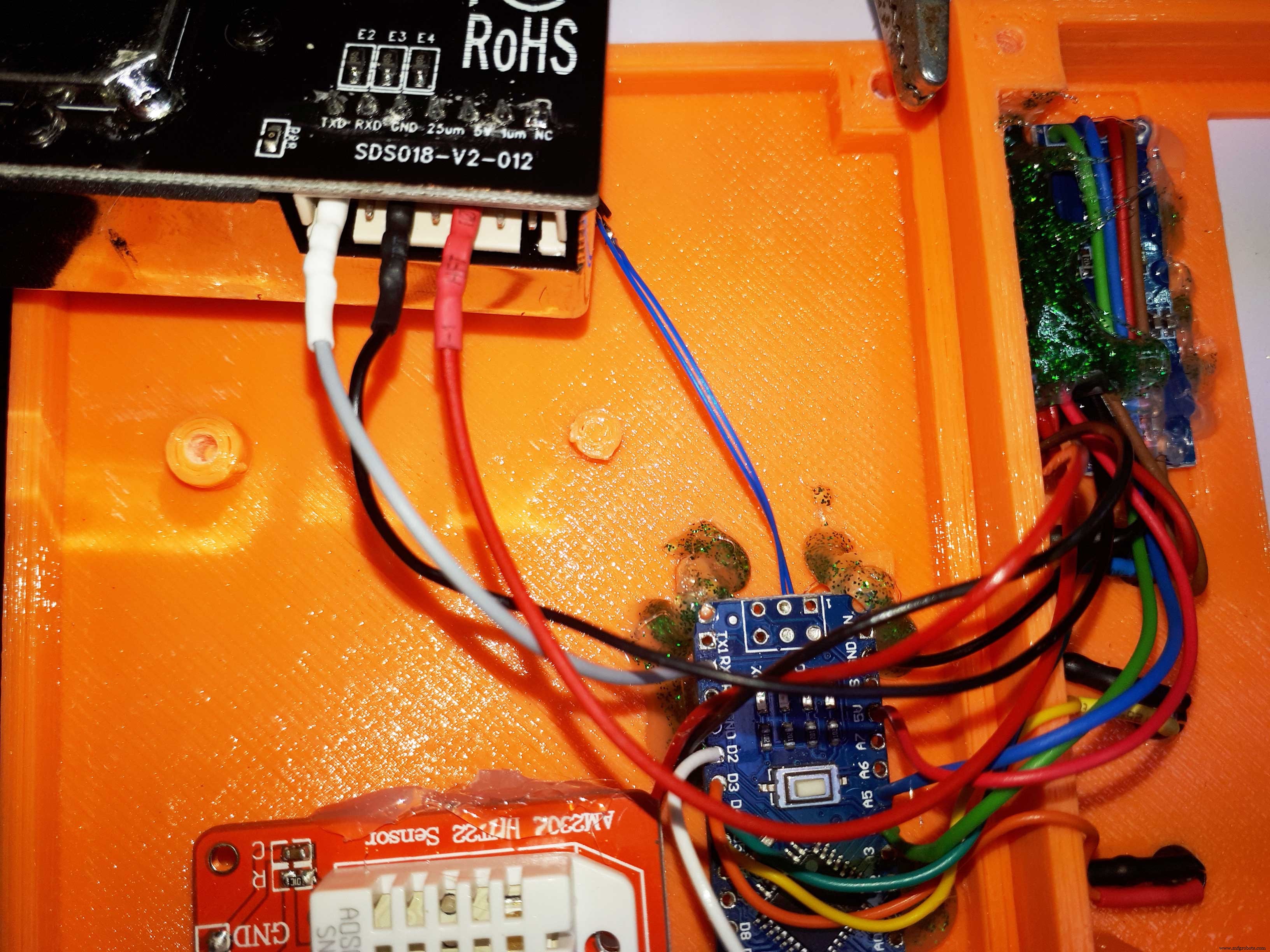 DIY Arduino PM10, Temperature & Humidity Sensor Kit