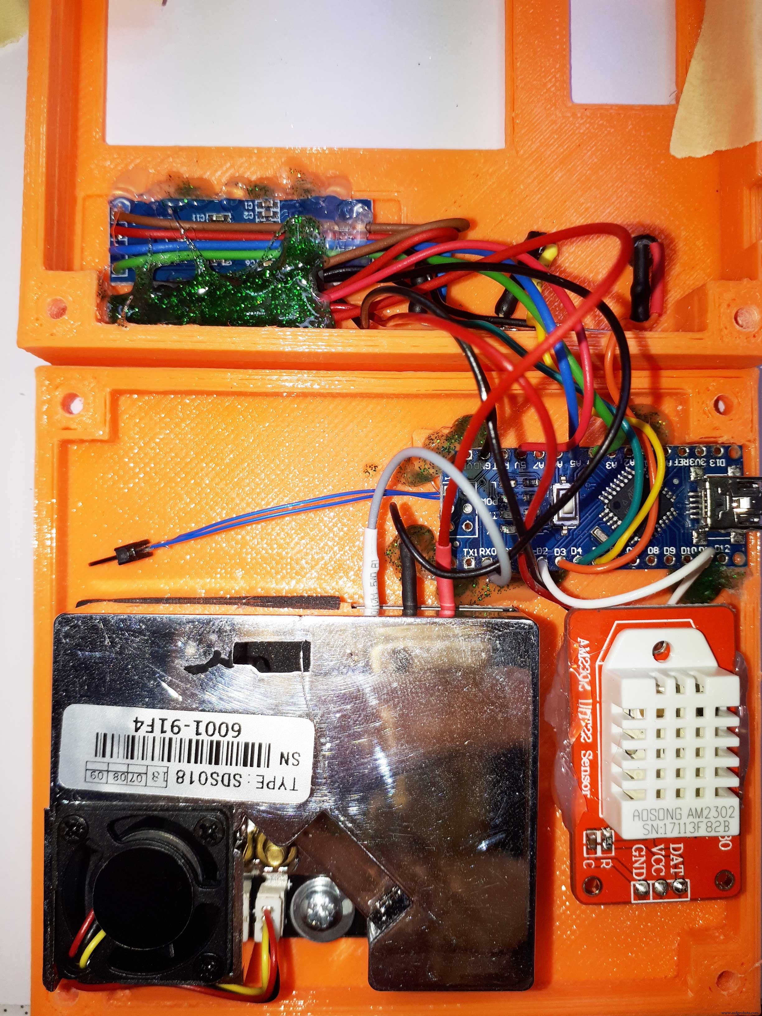 DIY Arduino PM10, Temperature & Humidity Sensor Kit