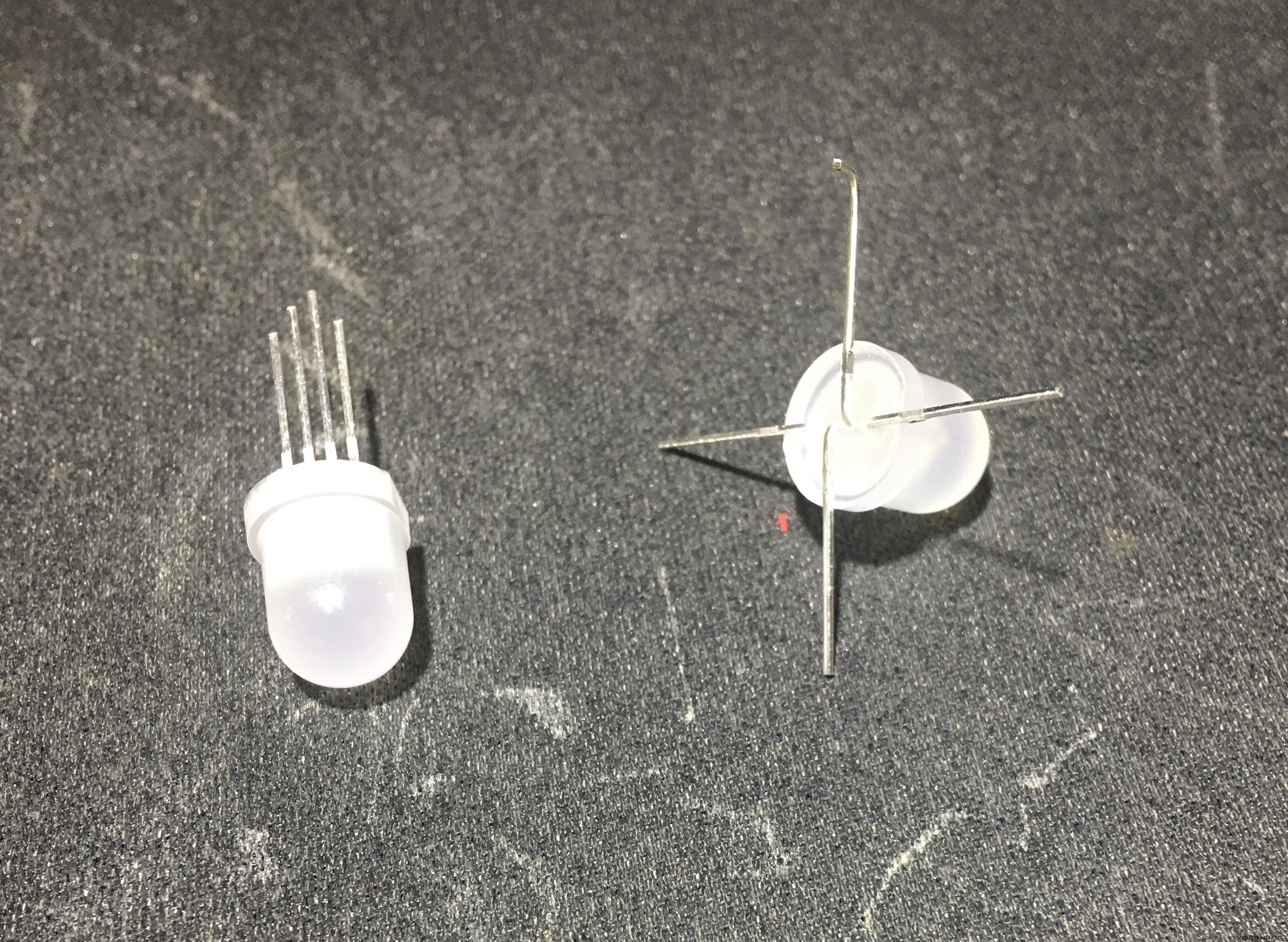 Dynamic LED Triangle Art: Build a 45-LED RGB Display with Arduino UNO