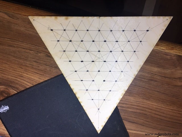 Dynamic LED Triangle Art: Build a 45-LED RGB Display with Arduino UNO