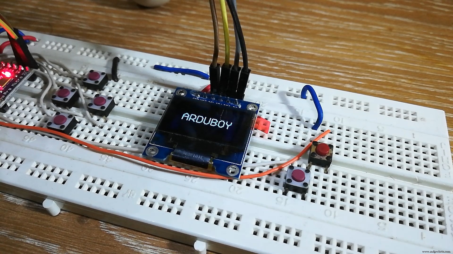 Build a Handheld Gaming Console with the Arduboy Clone