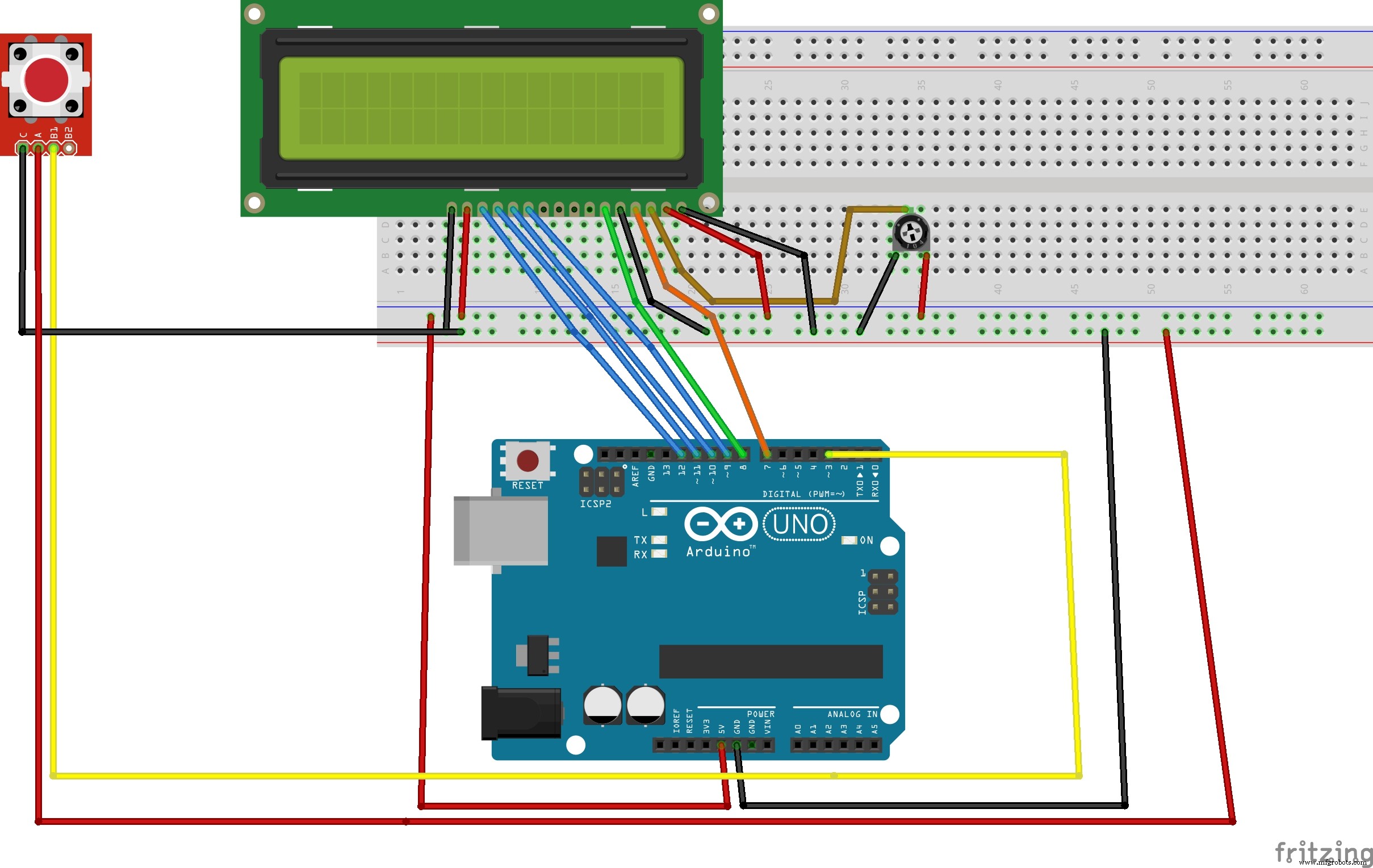 Arduino Digital Dice Project: Build Your Own LCD-based Random Number Generator