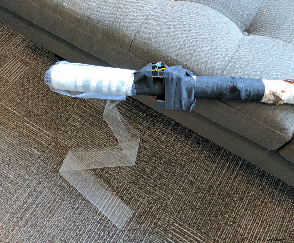 DIY Wizard Walking Staff Kit – Arduino, LED Strip, Voltage Regulator & More