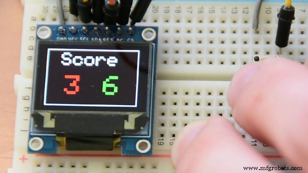Build a Classic Pong Game on Arduino UNO with OLED Display – Step‑by‑Step Tutorial