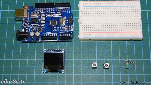 Build a Classic Pong Game on Arduino UNO with OLED Display – Step‑by‑Step Tutorial