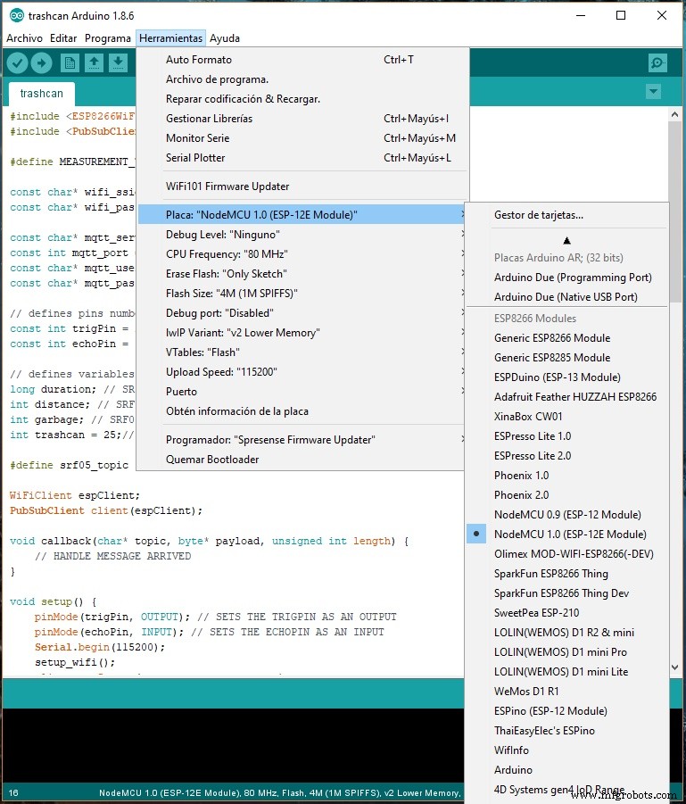 Smart Indoor Air Quality & Waste Monitoring System