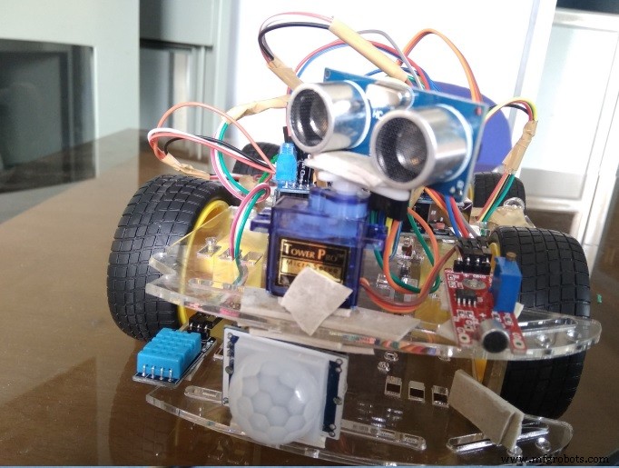 Arduino Uno-Based Human Detection Robot: Step‑by‑Step Sensor Integration