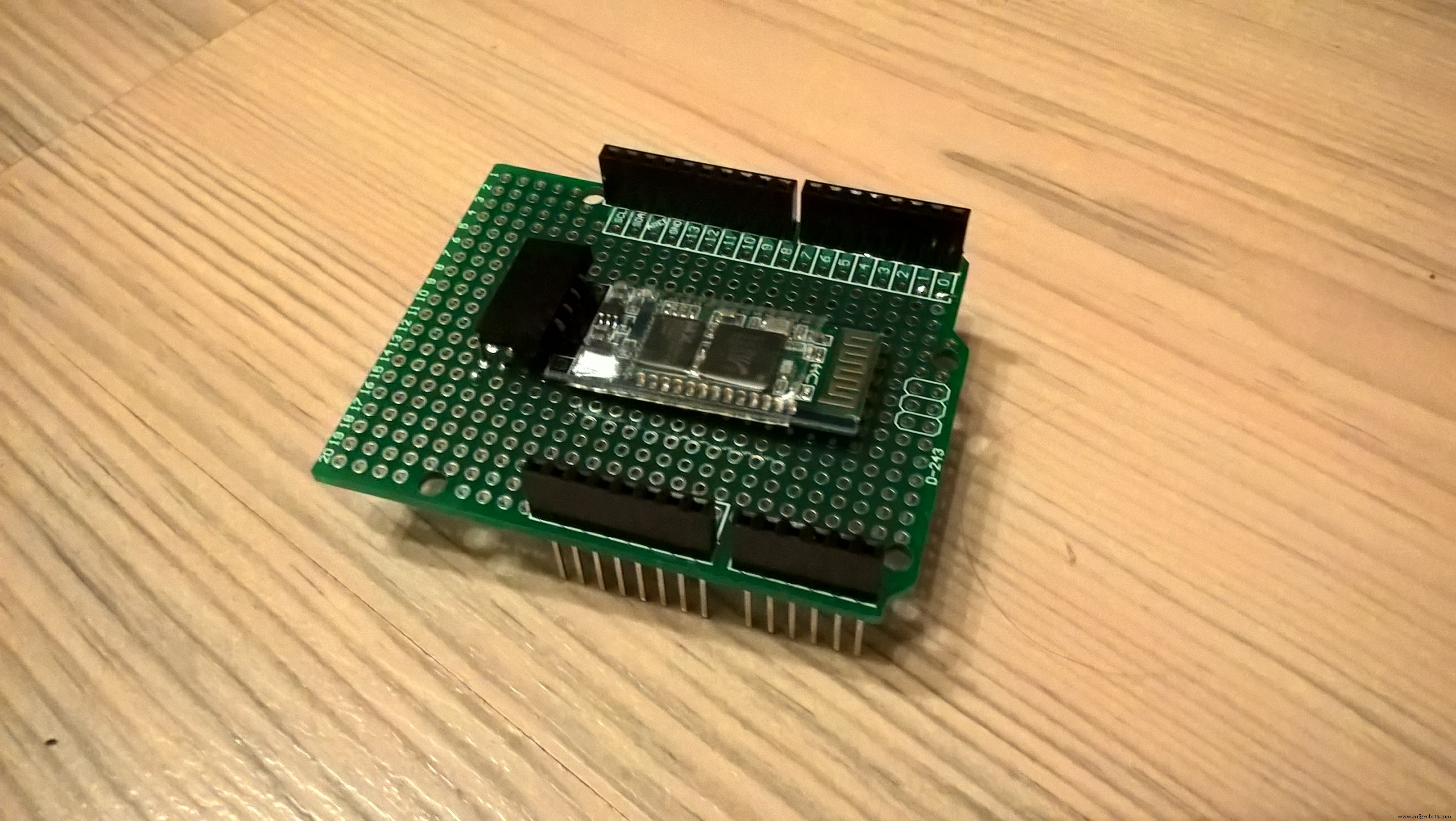 Build a Bluetooth‑controlled Arduino Spybot