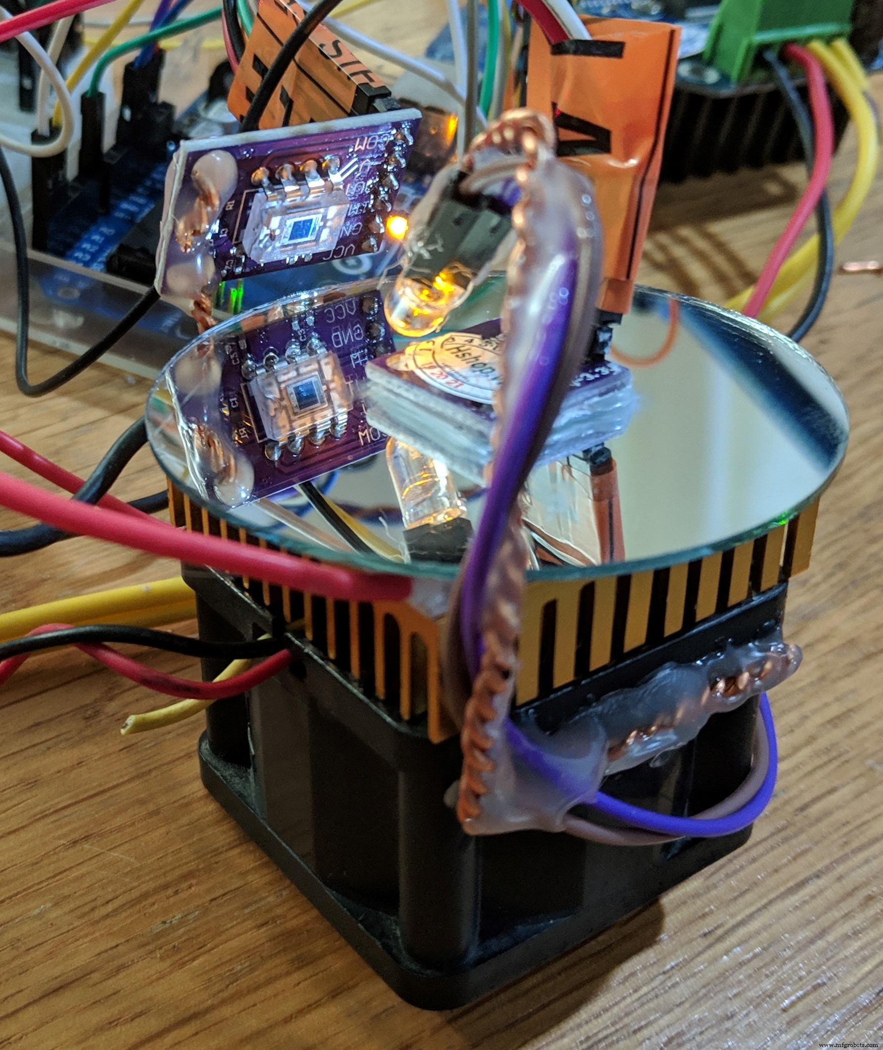 DIY Arduino Chilled Mirror Hygrometer – Precise Temperature & Humidity Monitoring