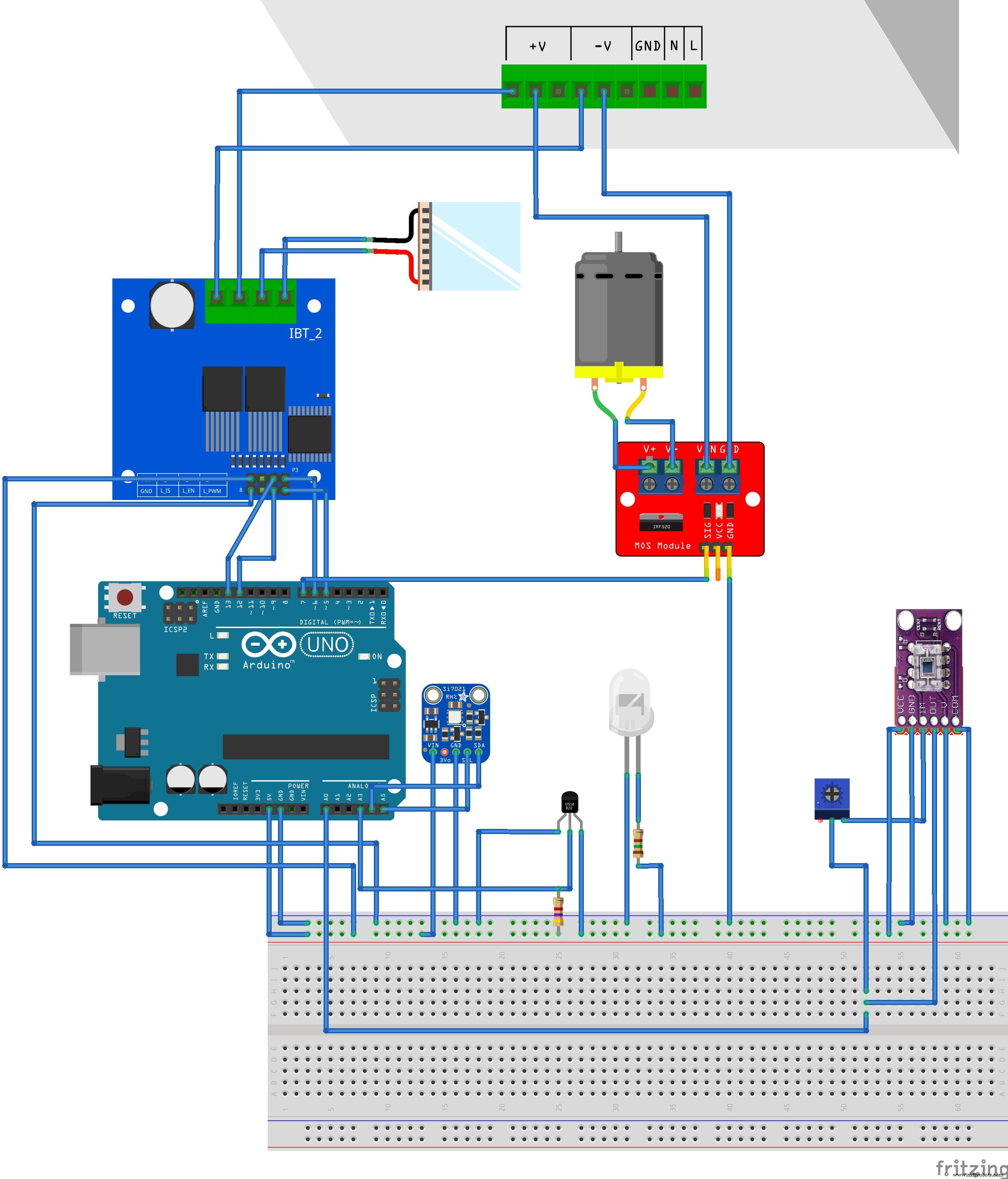 DIY Arduino Chilled Mirror Hygrometer – Precise Temperature & Humidity Monitoring