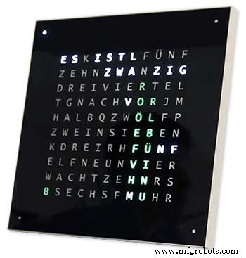 Precision Word Clock: Minute‑Level Time Display in Words