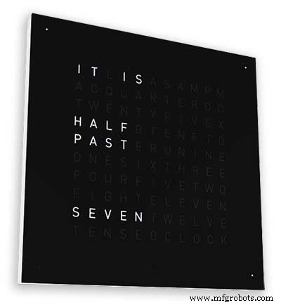 Precision Word Clock: Minute‑Level Time Display in Words