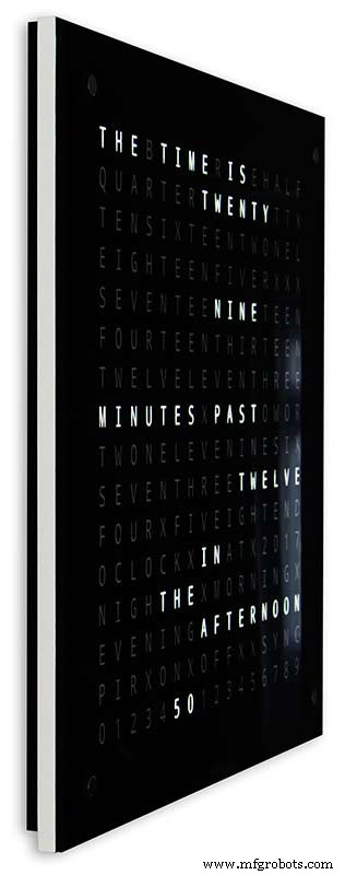 Precision Word Clock: Minute‑Level Time Display in Words