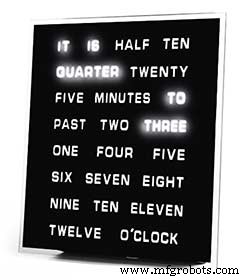 Precision Word Clock: Minute‑Level Time Display in Words