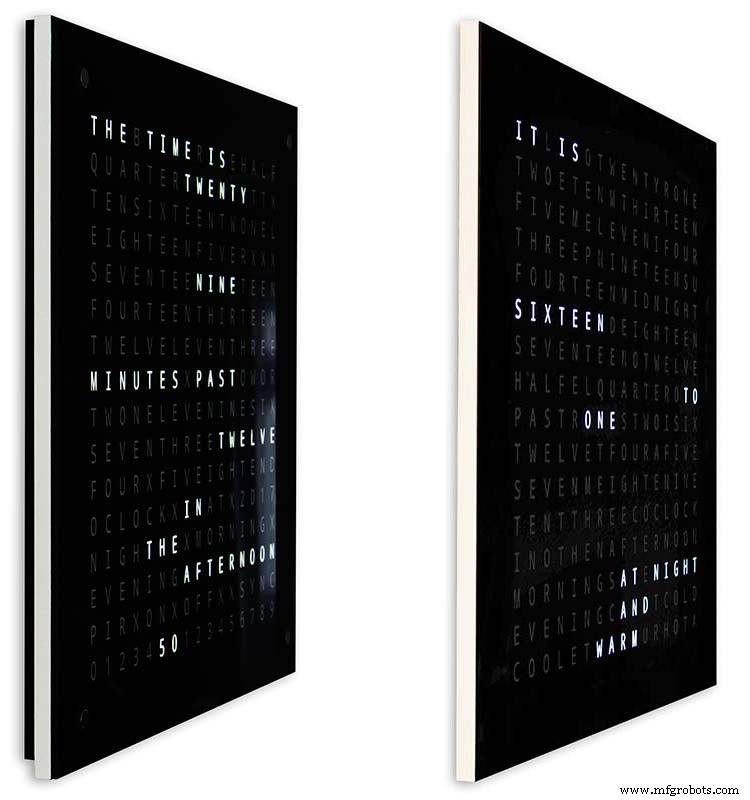 Precision Word Clock: Minute‑Level Time Display in Words