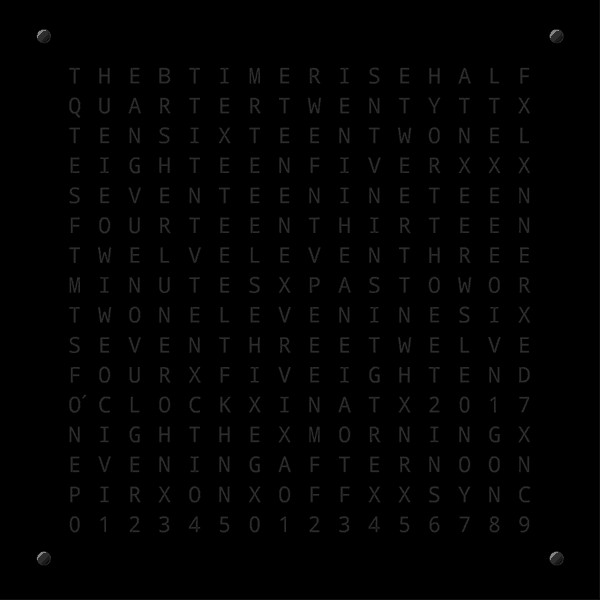 Precision Word Clock: Minute‑Level Time Display in Words