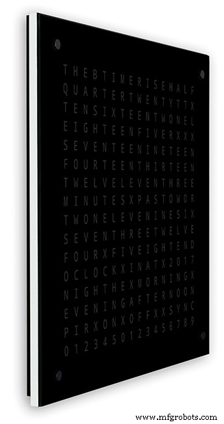 Precision Word Clock: Minute‑Level Time Display in Words