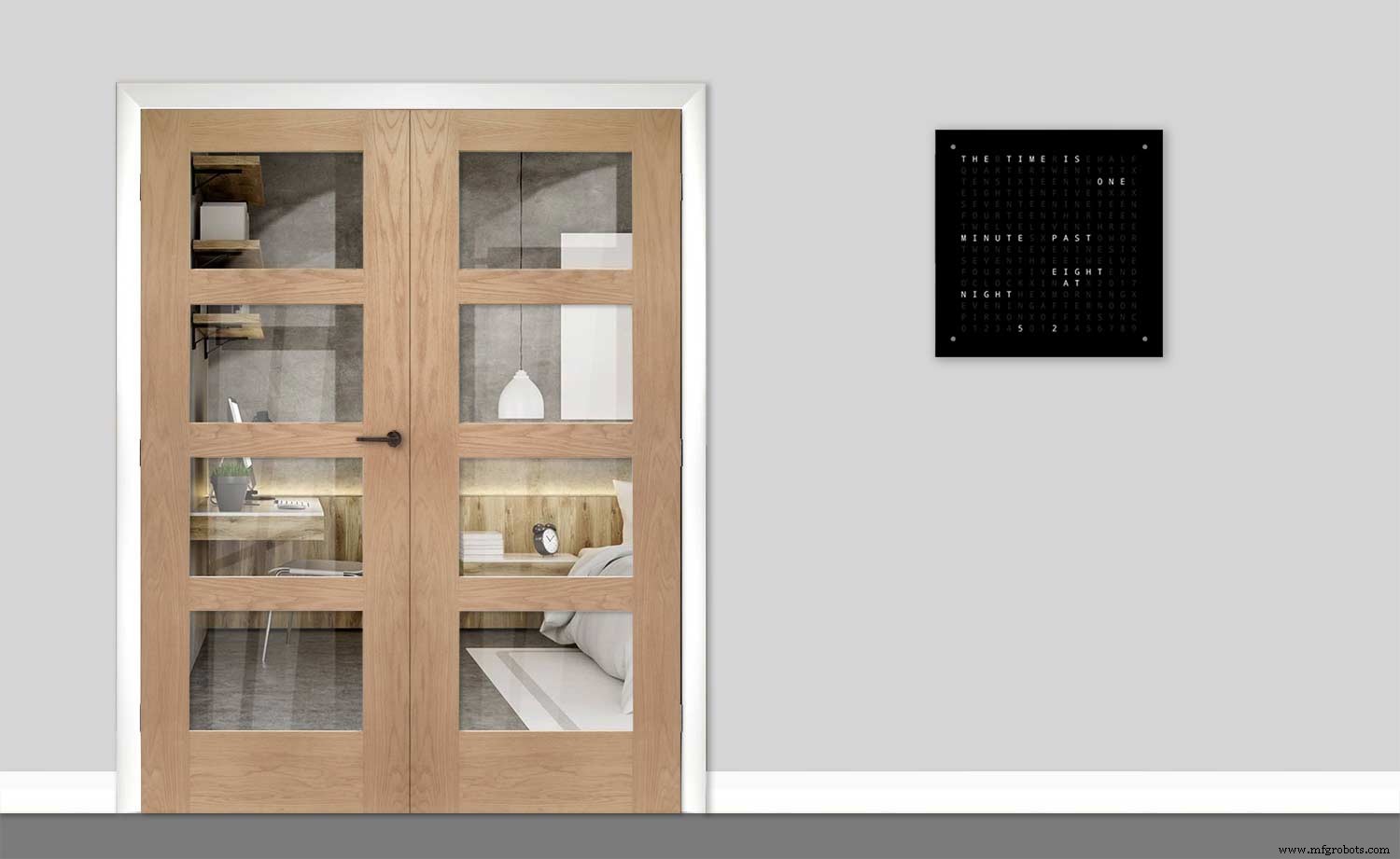 Precision Word Clock: Minute‑Level Time Display in Words