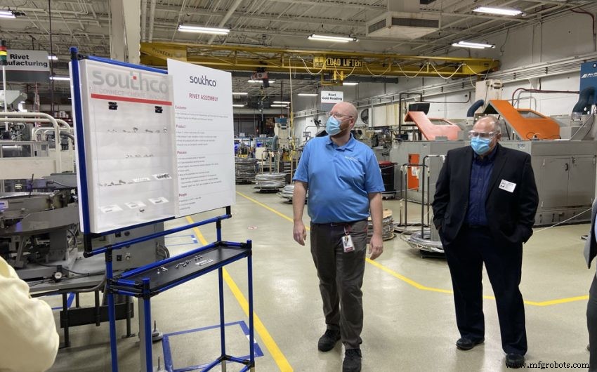 Industry Leaders Tour Southco s Concordville Plant to Explore Continuous Improvement Best Practices