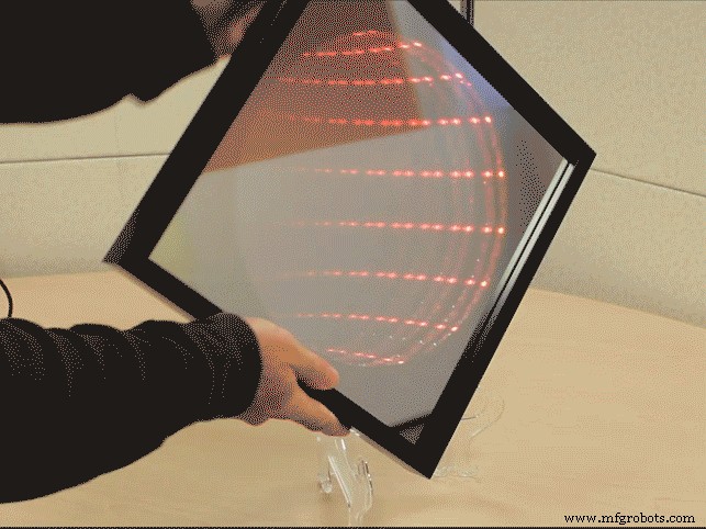 DIY Kaleidoscope Infinity Mirror – Build a Stunning LED Light Display