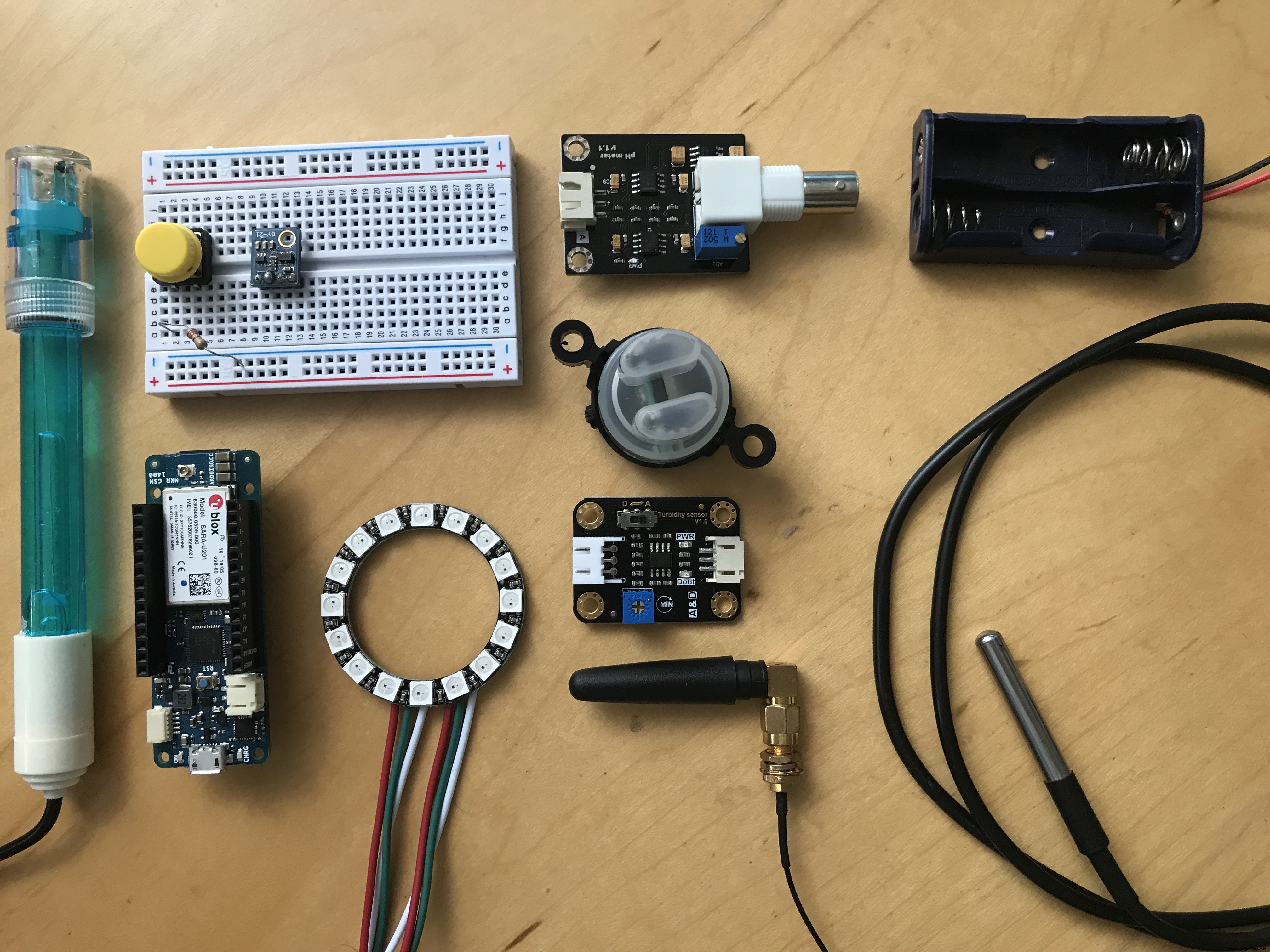 UnifiedWater v1 – Complete Arduino Water Quality Sensor Kit