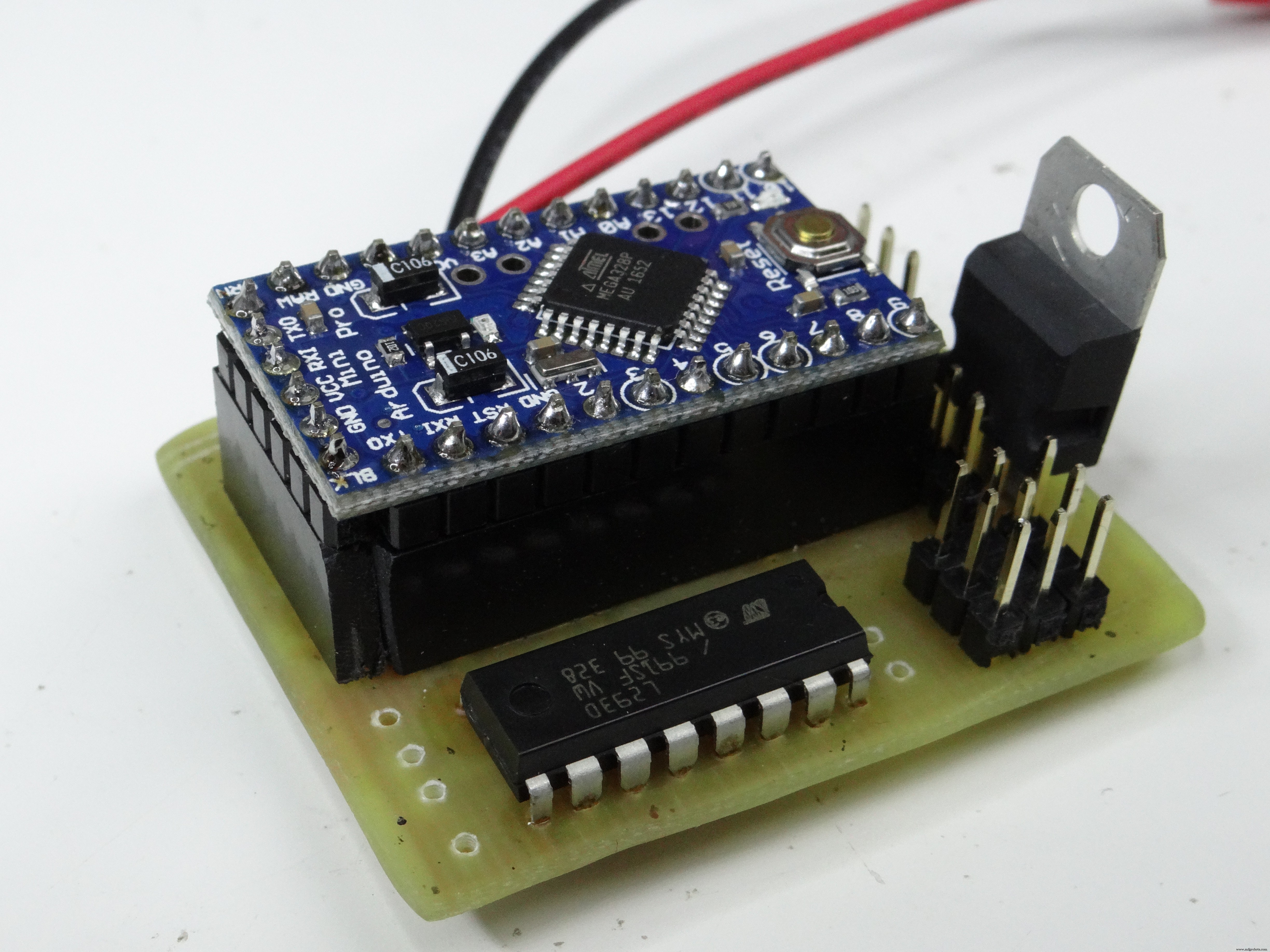 Industrial Line‑Following Robot for Material Transport