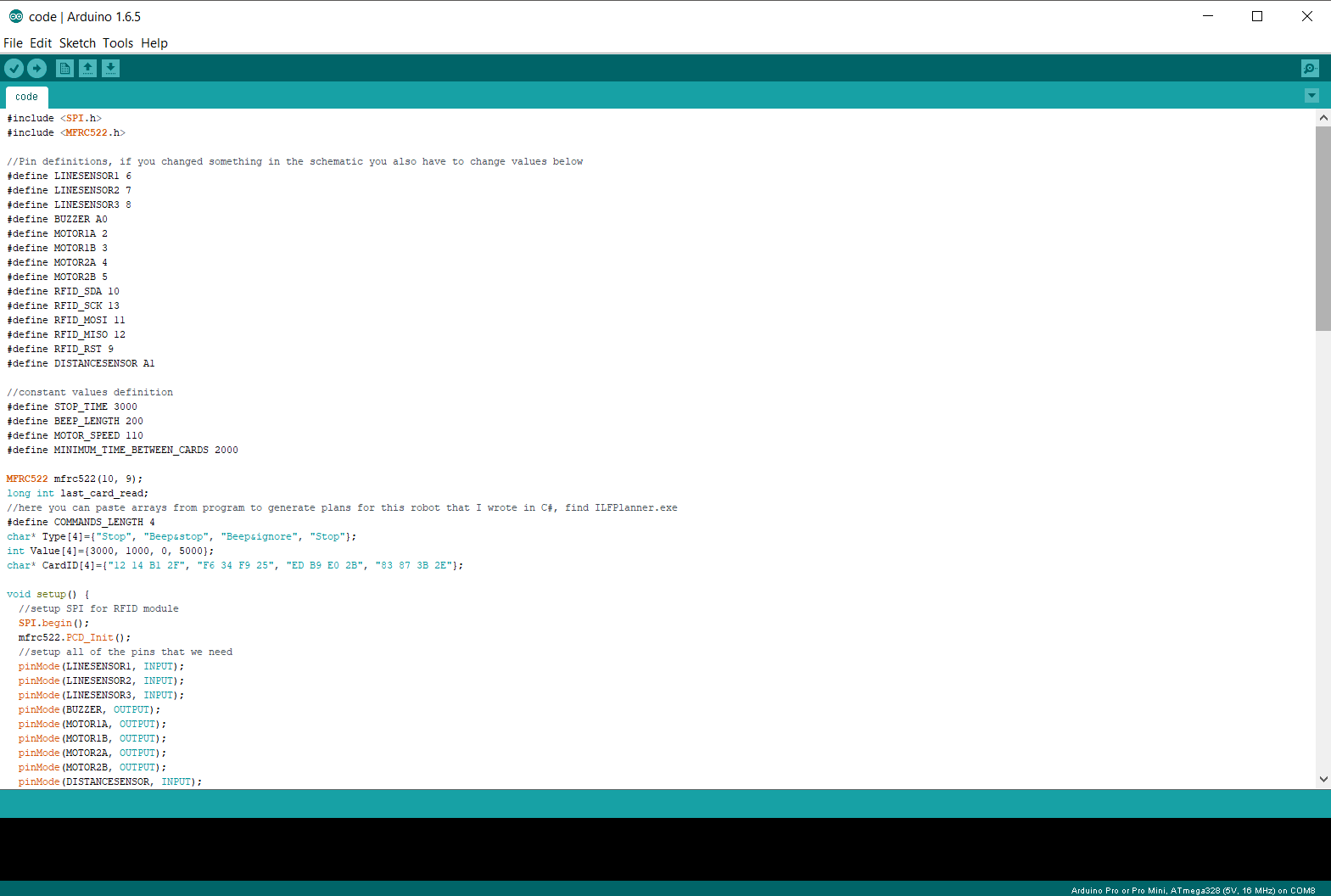 Industrial Line‑Following Robot for Material Transport