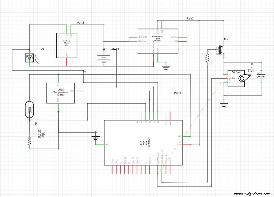 Smart Blinds: Automated Light Control with Arduino & Solar Power