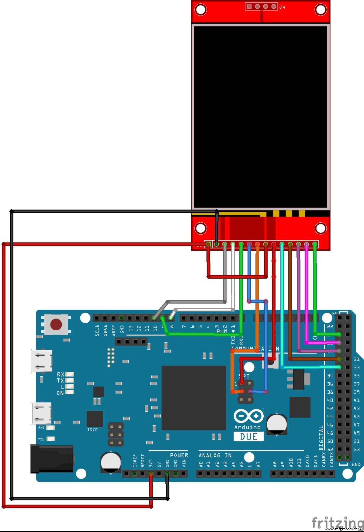 Build a Touchscreen Tic‑Tac‑Toe Game on Arduino Due