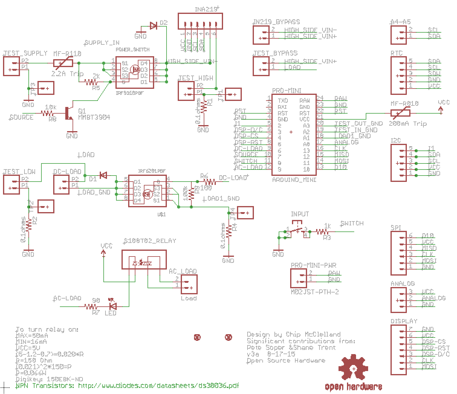 Arduino Power Control Center: N-FET, P-FET, Relay & RTC Kit