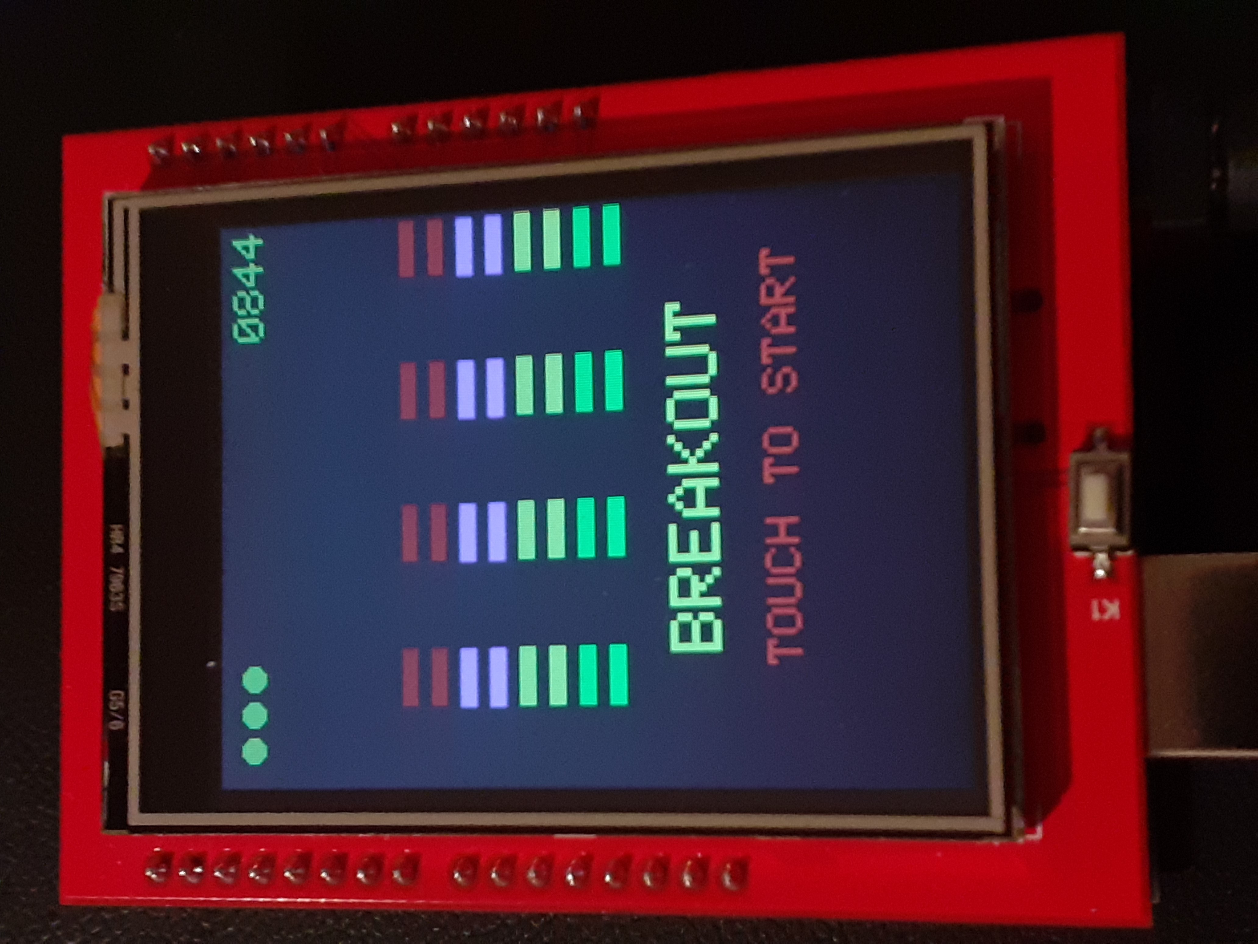 Arduino Touch Breakout Game: Build a Classic Arcade on a 2.4″ TFT LCD