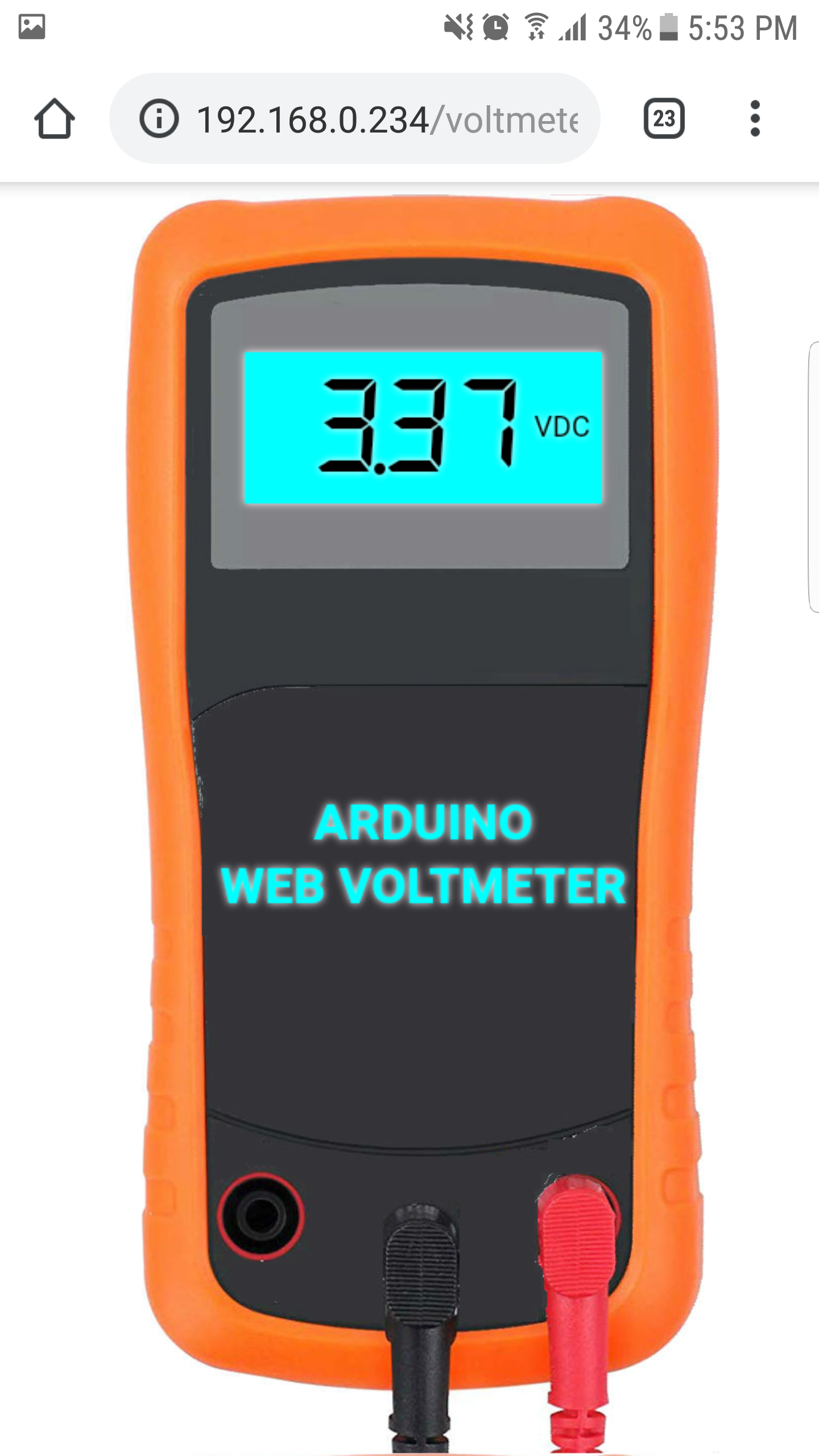 Build a Smart Voltmeter with Arduino & Smartphone – Easy DIY Project