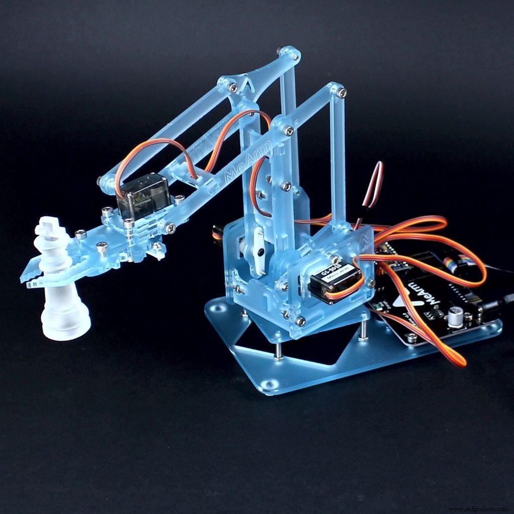 MeArm Robot Arm V1.0 – Build Your Arduino & Raspberry Pi-Powered Robotic Arm