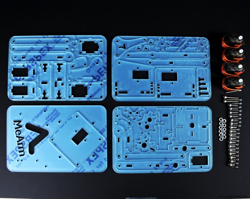 MeArm Robot Arm V1.0 – Build Your Arduino & Raspberry Pi-Powered Robotic Arm