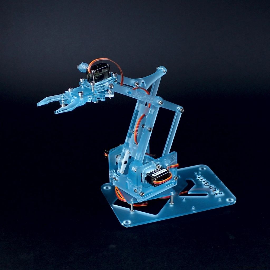 MeArm Robot Arm V1.0 – Build Your Arduino & Raspberry Pi-Powered Robotic Arm