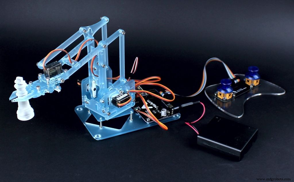 MeArm Robot Arm V1.0 – Build Your Arduino & Raspberry Pi-Powered Robotic Arm