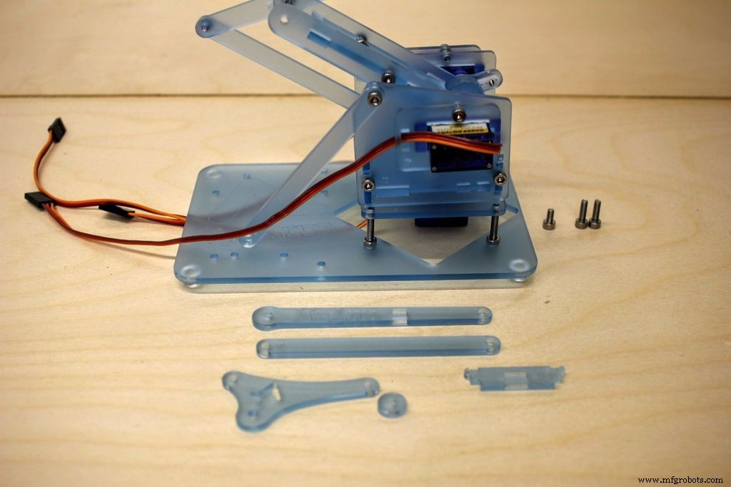 MeArm Robot Arm V1.0 – Build Your Arduino & Raspberry Pi-Powered Robotic Arm