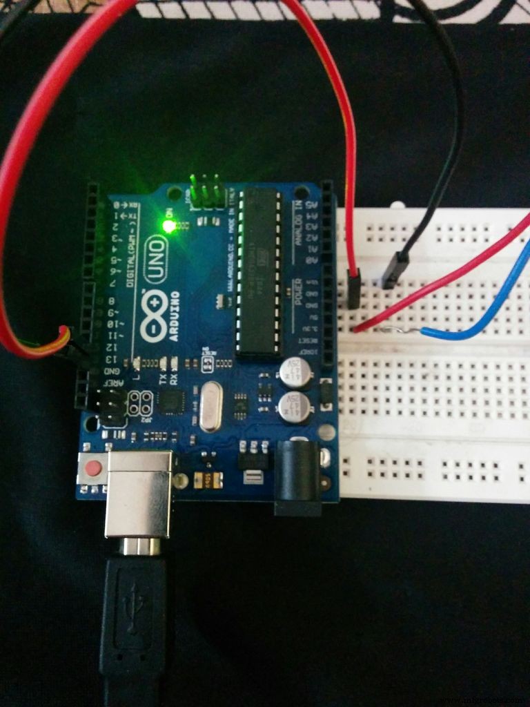 Morse Code Communication with Laser Module – Dual‑Side Arduino Project