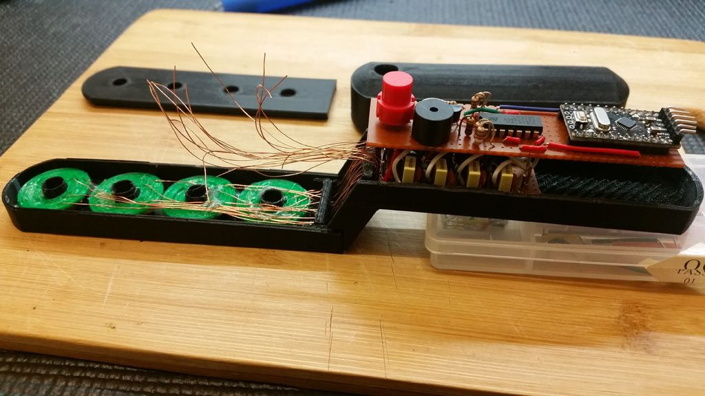 Pocket Metal Locator – Arduino Pro Mini Powered Metal Detector