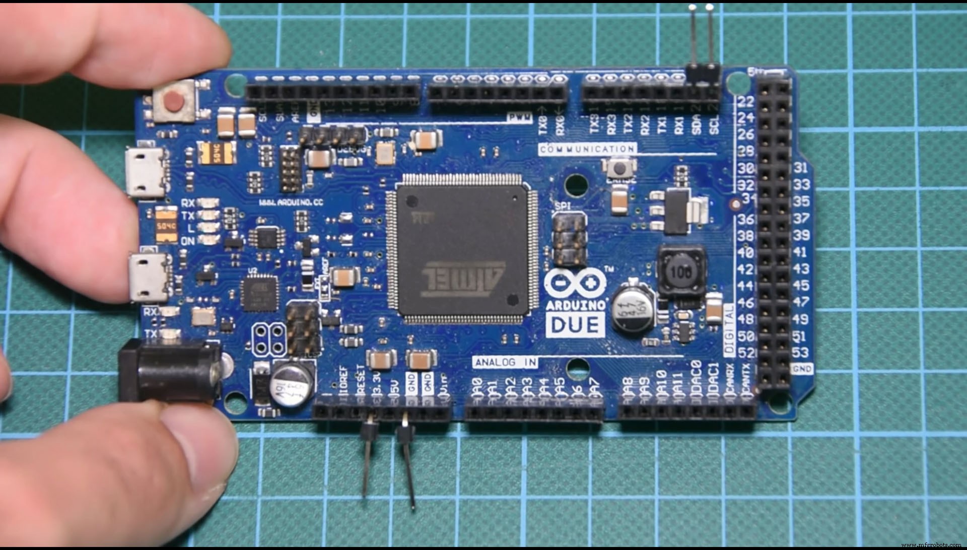 Arduino Temperature Monitor & Real-Time Clock Using a 3.2” TFT Display