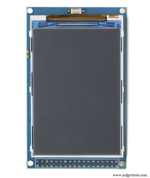 Arduino Temperature Monitor & Real-Time Clock Using a 3.2” TFT Display