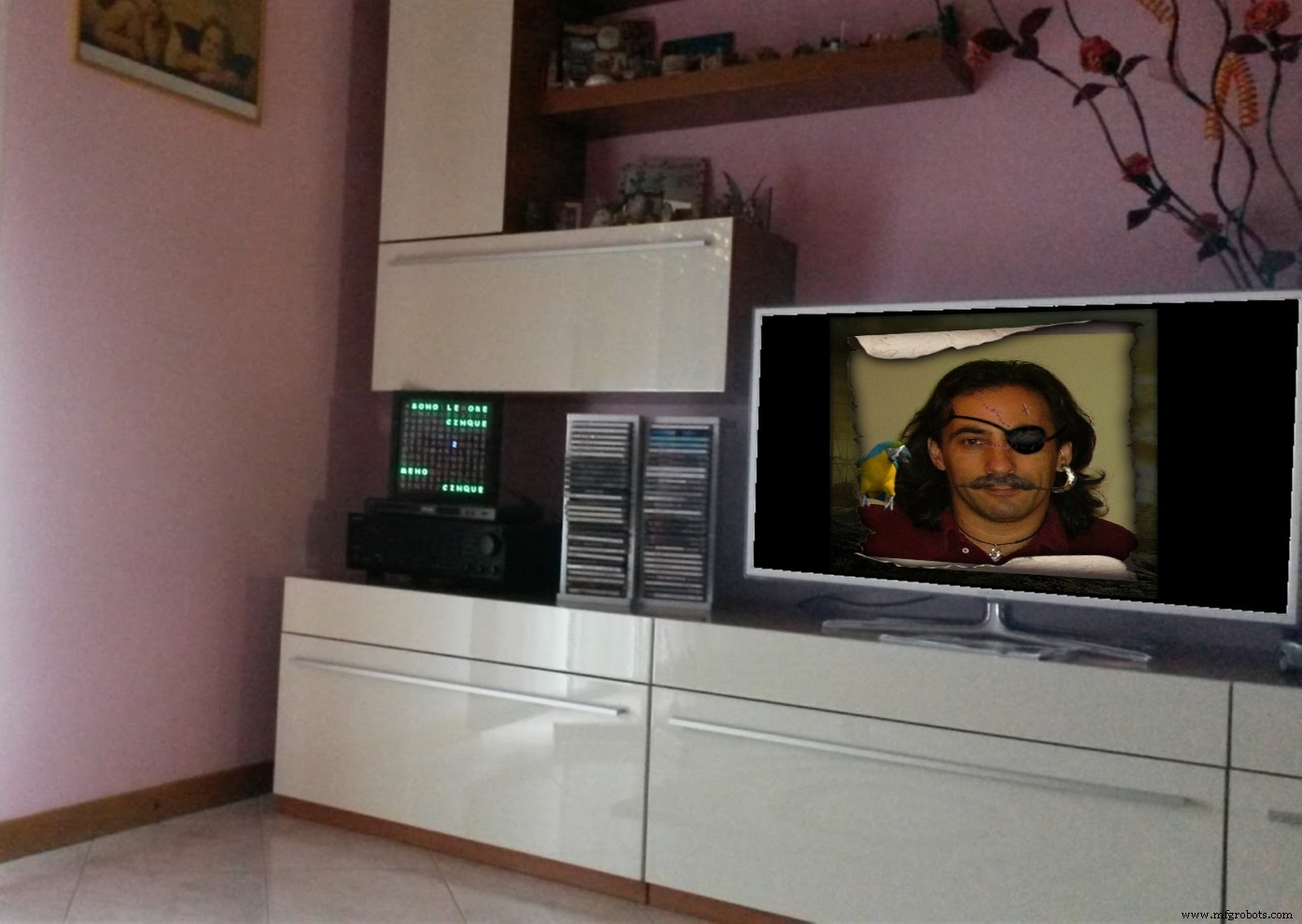 Build an Italian Word Clock with Arduino Nano, NeoPixel, LCD, and RTC