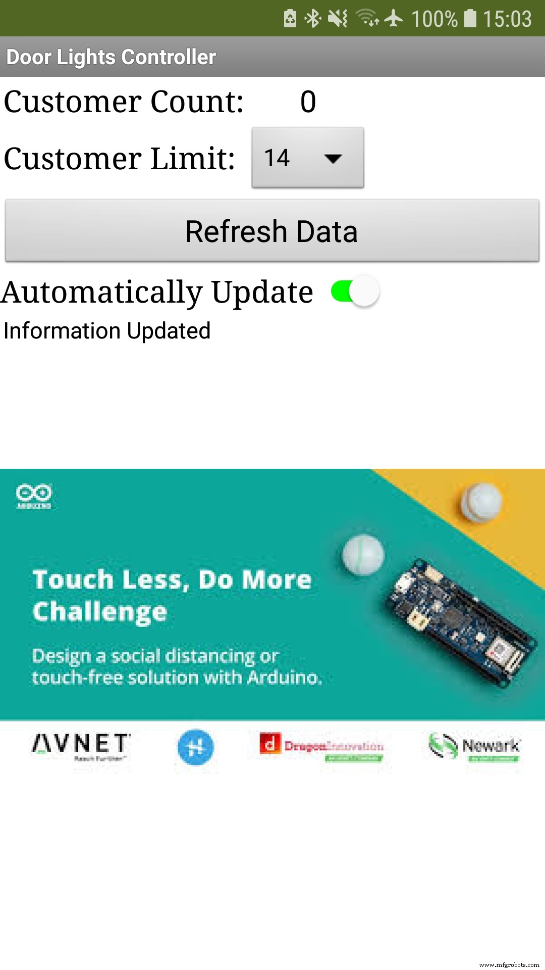 IoT-Enabled Customer Limiting Shop Door Assistant V3 – Smart Access Control
