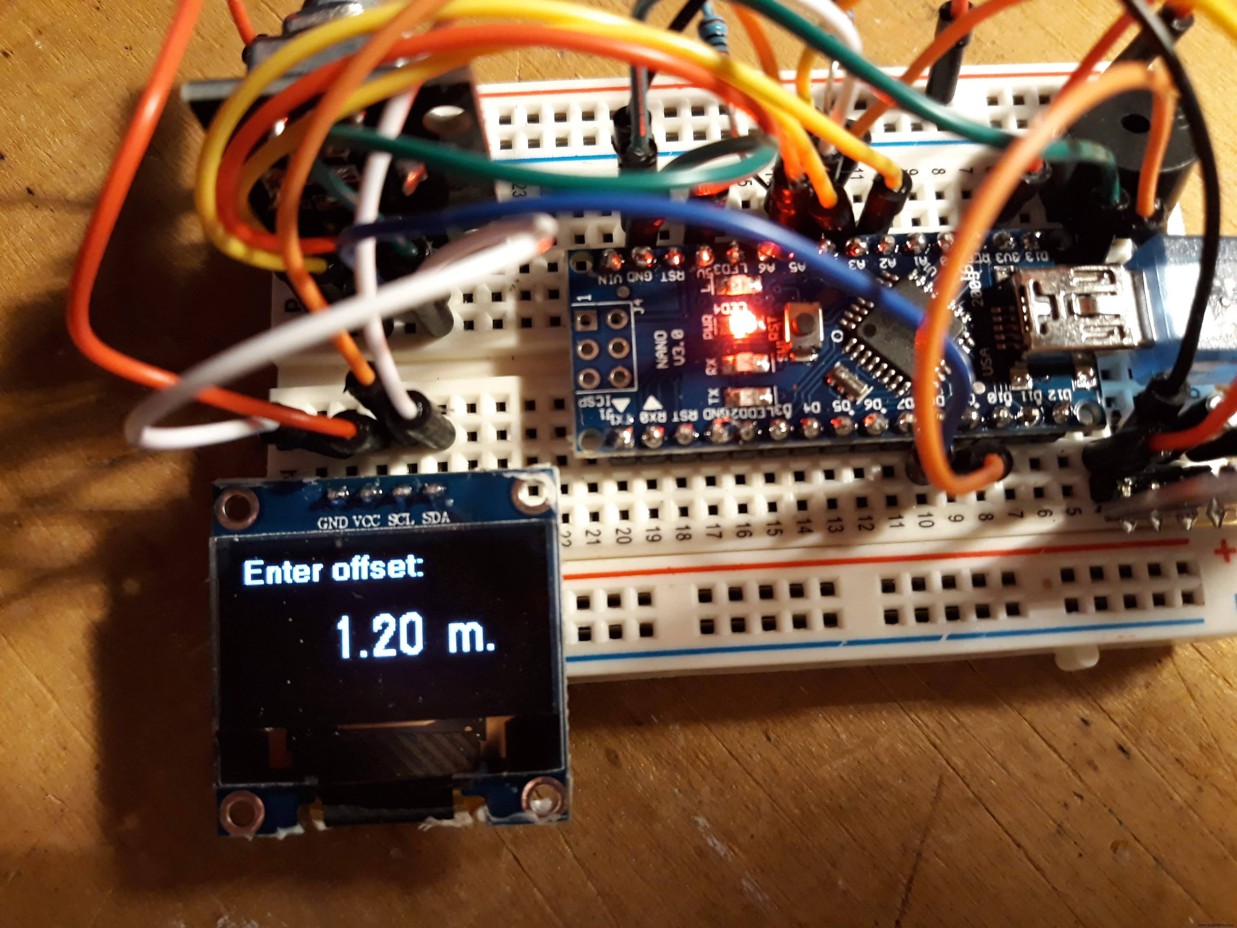 Build a Digital Stadiometer: Track Your Height with Arduino and Laser Sensor