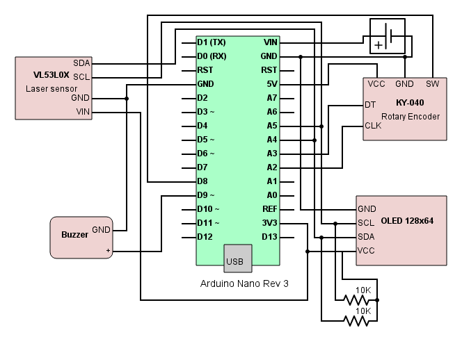 Build a Digital Stadiometer: Track Your Height with Arduino and Laser Sensor