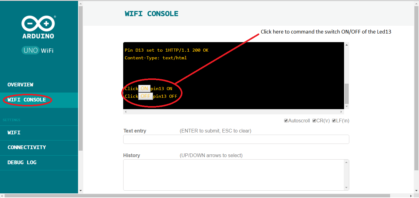 Arduino Uno WiFi Web Server: Toggle an LED via Browser