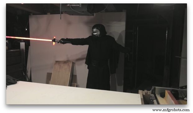 Arduino-Driven NeoPixel Lightsabers with Dynamic Party Modes